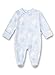 Produktbild Sanetta Baby-Jungen Strampler Schlafstrampler, Blau (blau 50308), 50 (Herstellergröße:050)