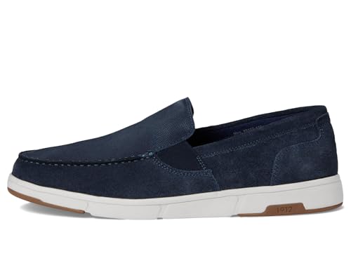 Nunn Bush Mens Luca Moccasin Toe Venetian Suede Slip-on Lightweight Comfortable Loafers4