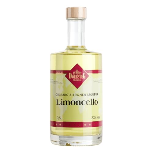 Dwersteg Organic Limoncello Zitronenlikör Bio (1 x 0.5 l)