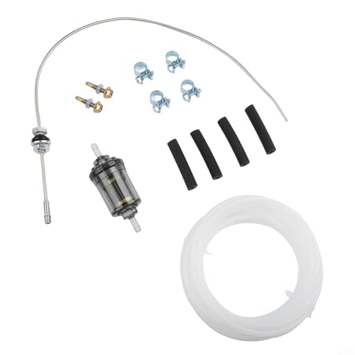 Kit de separador de agua para filtro de combustible de calefacción de coche para Webasto para calentadores eléctricos y chinos Filtración eficiente Instalación simple Gris (C)