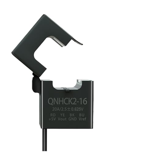 Mida corriente continua sin cortar cables usando el sensor tipo abrazadera HSTS016L