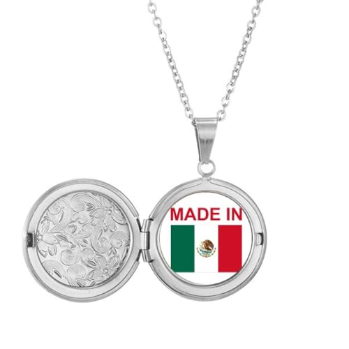 Collier médaillon d'amour style mexicain : le cadeau d'anniversaire idéal
