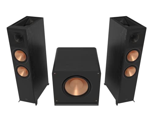 Klipsch 2.1.2 Ebony System - Model RP-8060FA II, RP-1600SW