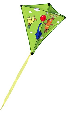 Preisvergleich Produktbild elliot 1010325 KINDERDRACHEN Maus, Elefant & Ente, grün, rtf