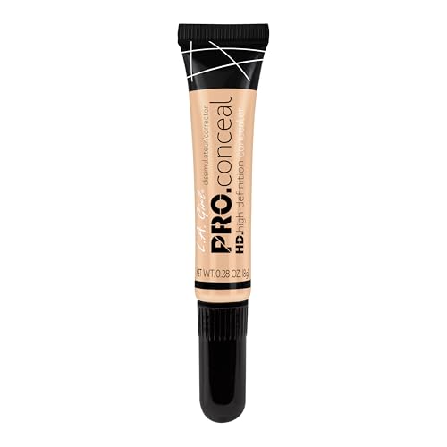 Image of L.A Girl- Hd Pro Conceal -Cool Nude | Soft brush tip for easy application | Crease resistant | Blendable and buildable formula | Concealer provides natural coverage | 8 g