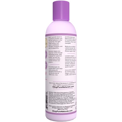 Okay Leave In Conditioner, Lavender, 8 Fl Oz #TOP5