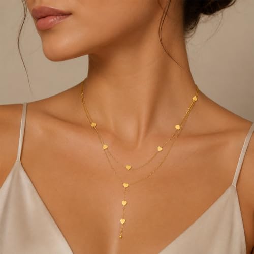 Image of Rubans Demi Fine Stainless Steel Pendant Chain Daily Gift for Women & Girls