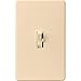Lutron Ariadni/Toggler LED+ Dimmer Light Switch for Dimmable LED, Halogen and Incandescent Dimmer Switch, 150W, Single-Pole/3-Way, AYCL-153P-IV, Ivory
