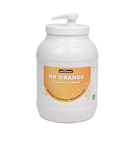 ZVG Handreiniger Handwaschpaste KFZ Industrie Orange Premium 3L 3 Liter