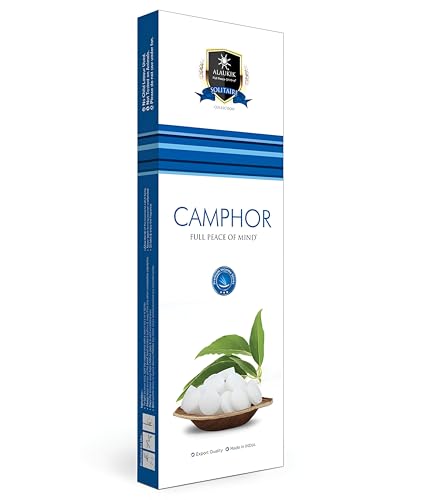 Alaukik Incense Sticks CAMPHOR | Experience the Peaceful Fragrance for Aroma & Relaxation - 50g.