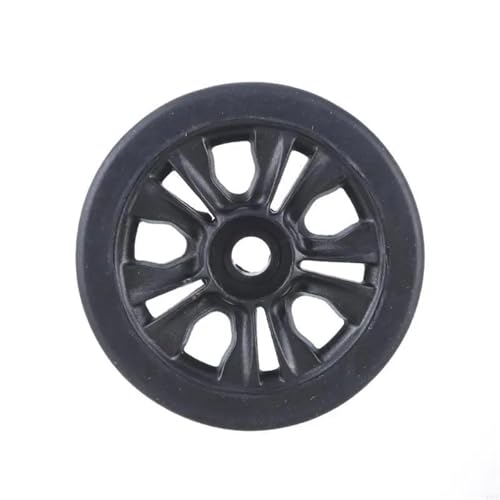 Luggage Wheels Replacement 8pcs 55x11mm Suitcase Double Swivels Castors Kits Easy to Install for Replacement for DIY Repair