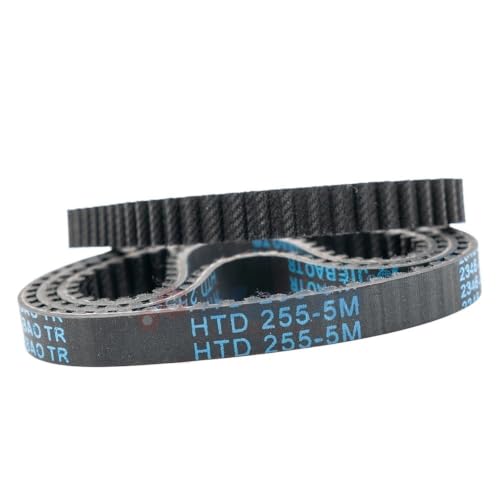 Correa dentada HTD 5M de goma con ancho de 30mm para máxima precisión en transmisión