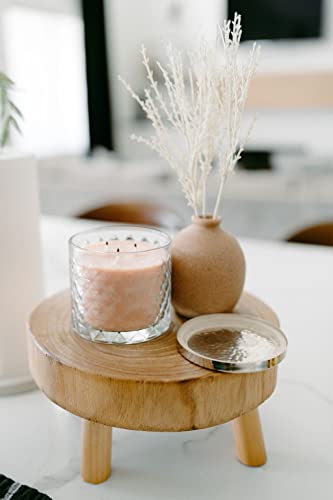 Gold Canyon™ - Cinnamon Vanilla Scented Candle, Three-Wick, Heritage Diamond-Cut Glass Jar, New & Improved Look 2022 #TOP3