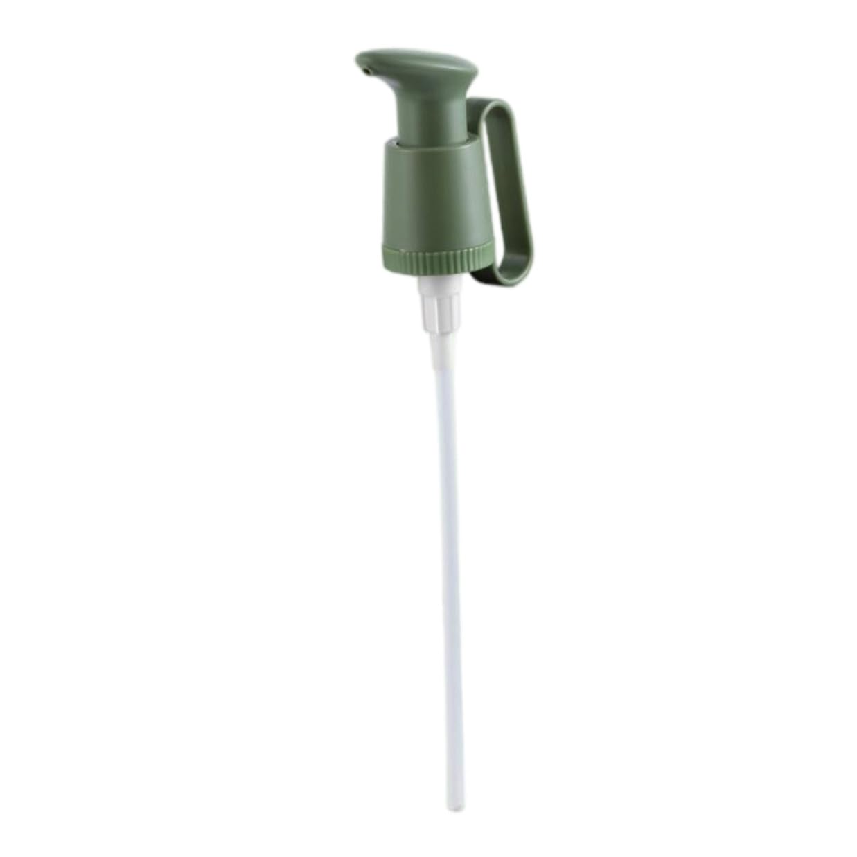 Healifty Pump Dispenser for Sauce Bottles with Hose Plastic Bottle Pump Head Replacement for Kitchen and Dining Use