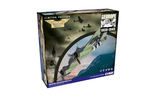 Corgi AA28604 Bristol Beaufighter TF.X maqueta de avión militar antiguo diecast 3