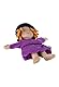 Sterntaler Handpuppe Hexe - weiches Kinder Spielzeug zum Puppentheater, Erzählen, Kuscheln & Sprachförderung – perfekter Spielkamerad & Geschenkidee, lila