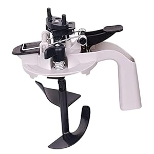 Farbdosen-Mischdeckel & Ausgießer, Rühren mit Handkurbel, Bohrer, Farbmischmaschine (4L)