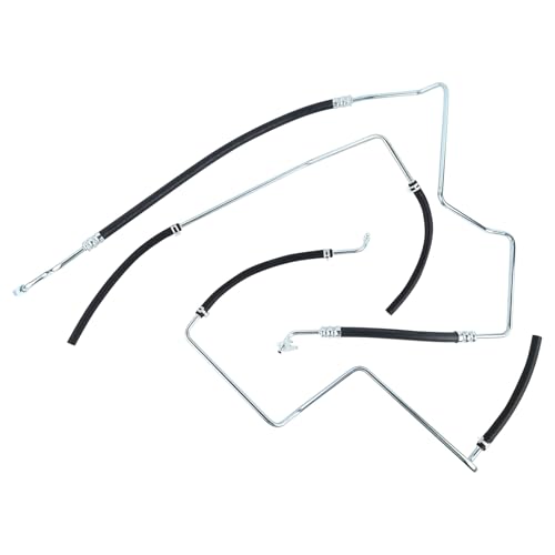 3cs Power Steering Pressure and Return Line Hose Assembly Fit for Chevy Trailblazer EXT Envoy XL 9-7x 2002-2009 for Isuzu Ascender 2003-2008 for GMC Rainier CXL 2004-2007 Part# 15194364