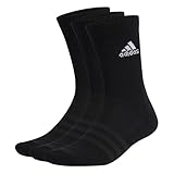 Fußgewölbeunterstützung adidas Crew Socks Socken 3er Pack (DE/NL/SE/PL, Numerisch, 43, 45, Regular, Regular, black)