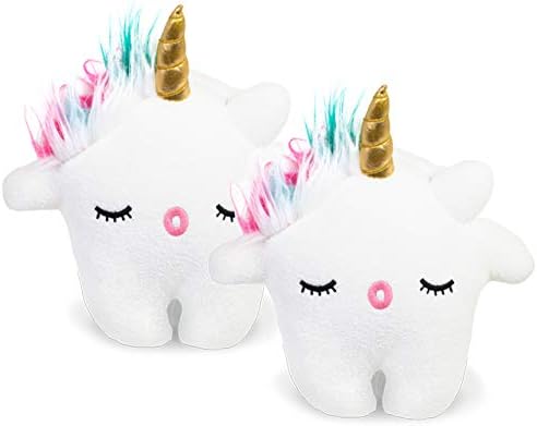 Toymail Talkie Bundle: Unicorn & Unicorn, Set of 2 | 2-Way Voice Chat, Interactive Smart Toy, Send & Receive Messages via App (Create Routines, Learn Good Habits, Send Stories and Songs, Vocab)