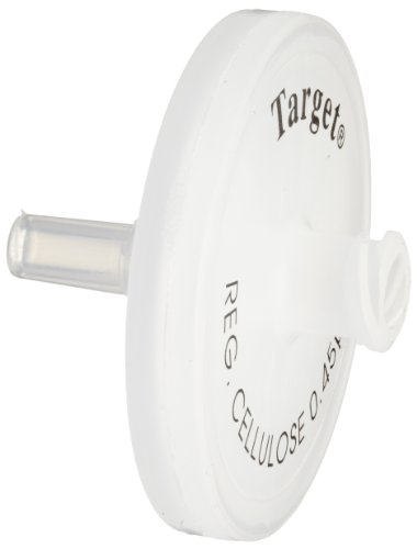 Image of Regenerated Cellulose Target Syringe Filter, 0.45m Pore Size, 30mm Outside Diameter (Case of 100)