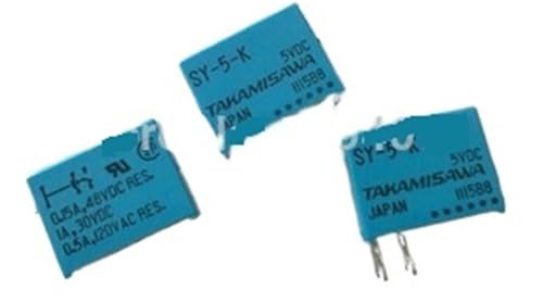 Relais SY-5VDC-K anti interférence pour commutation propre de circuit imprimé 5V - 2