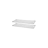 Lorell LLR84186 Industriedraht-Regal-Starter-Set, extra Einlegeböden