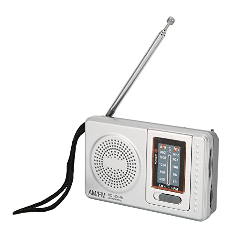 Radio transistora AM FM portátil con altavoz integrado miniatura 1