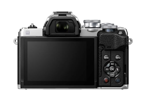 OM SYSTEM Olympus E-M10 Mark IV Silver Micro Four Thirds System Camera 20MP Sensor 5-Axis Image Stabilization 4K Video Wi-Fi | 20.3MP Live Mos, 5-Axis Ibis Up to 4.5 Ev, 4K Video, 121-Point Af, 3-Inch Flip Touchscreen, WI-FI and Bluetooth - Image 3