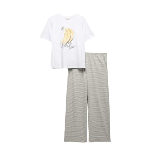 Image of Marks & Spencer Women Pure Cotton Printed Pyjama Set