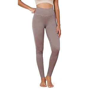 ODODOS Seamless Leggings for Women High Waisted Tu...