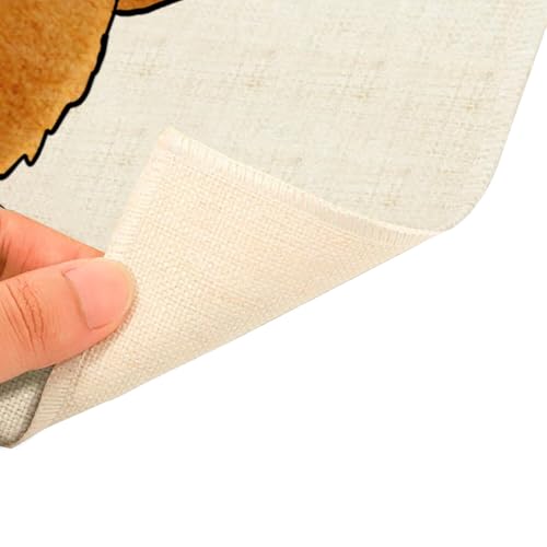 Sets de table lin ourson basket lavables pour table propre - 5