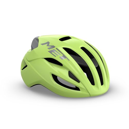 Casque MET Rivale MIPS Vert Lime Brillo L 58-61 cm avec Système de Protection Rotative