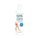 Nuvel Crema Refresca Pies, Crema Relajante para Piernas y Pies Cansados, Refrescapies con Mentol y Alcanfor, 250 ml