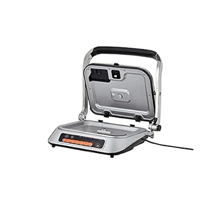 MEISTERKOCH Kontaktgrill KGR-2100E aus Edelstahl, Automatik-Grillprogramme, 2.100 W Leistung, Antihaftbeschichtung… – Bild 7