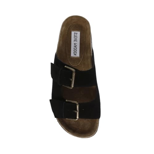 Steve Madden Steve Madden Women's Kali Sandal, Taupe Suede, 10