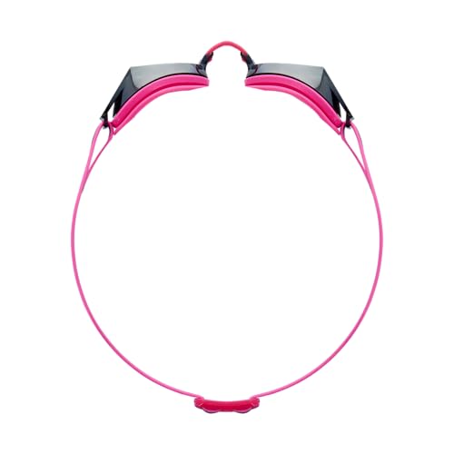 TYR Youth Black Ops 140 EV Mirrored Racing Goggles - Low Profile, Competition Ready Swim Goggles with Wide Vision, Anti-Fog, UV Protection Lenses, Silver/Pink/Black — view 4