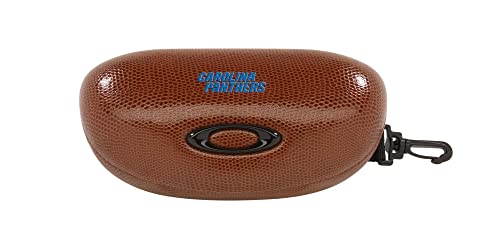 Oakley Capa de óculos de sol NFL Collection Football retangular, marrom, tamanho único