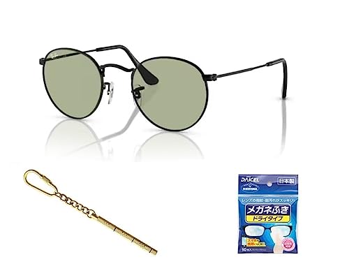 極美品Ray-Ban イエローサングラス メタルフレーム レイバン ラウンドメタル RB3447 イエロー ROUND METAL - メルカリ