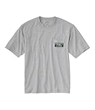 L.L.Bean（エルエルビーン） メンズ エル・エル・ビーン・カタディン・ロゴ・ティ、半袖 米国フィット・レギュラー M Gray Heather グレー １０００２８５５１５