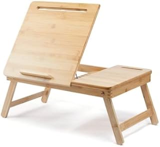 YOU SUPERIOR Laptop Desk Foldable Laptop Table Portable Laptop Bed Tray Table Notebook Stand Reading Holder with The Cup Slot for Eating Breakfast,Reading,Watching Movie on Bed/Couch