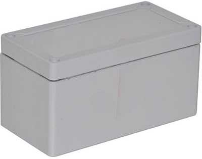 100-906-01 Enclosures, Boxes, & Cases Enclosure,ABS,Gray,Qk Trn