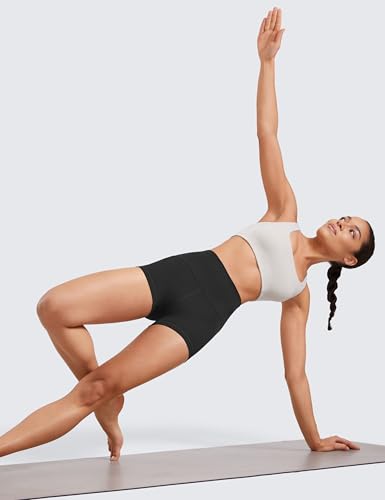 CRZ YOGA Womens Butterluxe High Waisted Biker Shorts 2.5 Inches - Yoga Workout Spandex Running Volleyball Booty3