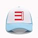 Produktbild Axlgw Fashion Mesh Cap Eminem Druck Baseball Hüte Männer und Frauen Sommer Cap New Sun Hat Graffiti Baseball Cap grün