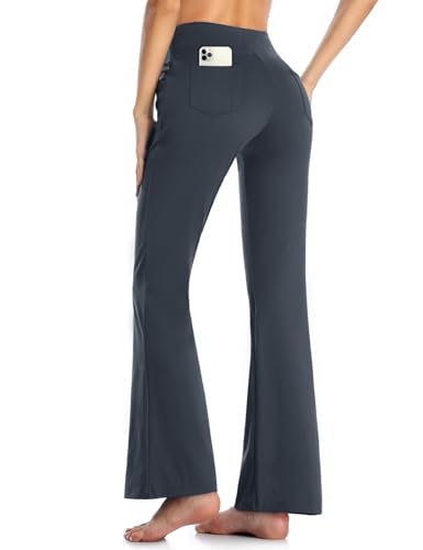 MOVE BEYOND Damen Yogahose Sporthose Bootcut Butterweiche Jogginghose...