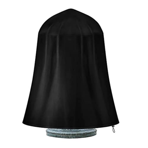 420D Polyester-Abdeckung für Springbrunnen im Freien schützt vor Schnee, Regen und Staub (schwarz) 420D Polyester-Abdeckung für Springbrunnen im Freien schützt vor Schnee, Regen und Staub (schwarz)