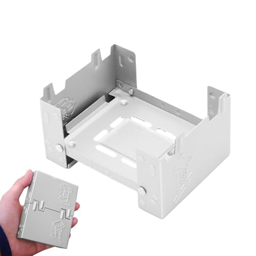 Hornillo plegable para | Hornillo de camping plegable con alcohol, suministros de cocina para , equipo deportivo y al aire libre para la familia, los amigos y el hogar