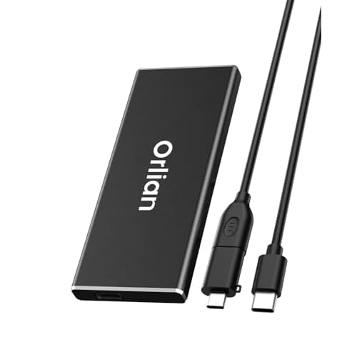 Orlian 500GB External Portable SSD Solid State Drive USB 3.1 Gen 2 Up to 500MB/s High-Speed Solid State Drive for Phone, Windows, Android, PC and More