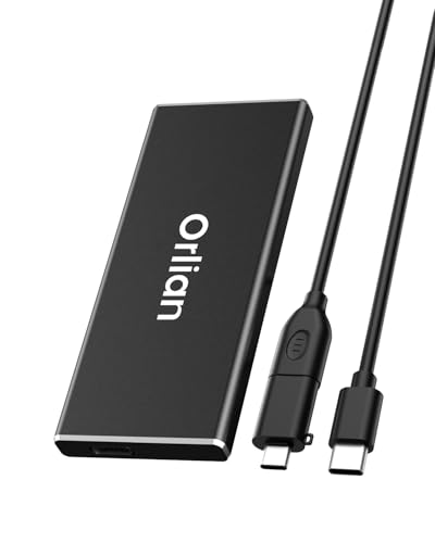 Image of Orlian 1TB External Portable SSD Solid State Drive USB 3.1 Gen 2 Up to 500MB /s High-Speed Solid State Drive for Phone, Windows, Android, PC and More