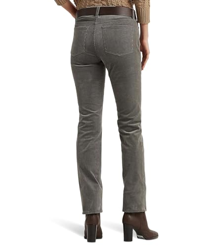 Lauren Ralph Lauren Women's Stretch Corduroy Mid-Rise Straight Pant2
